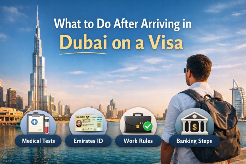What to Do After Arriving in Dubai on a Visa